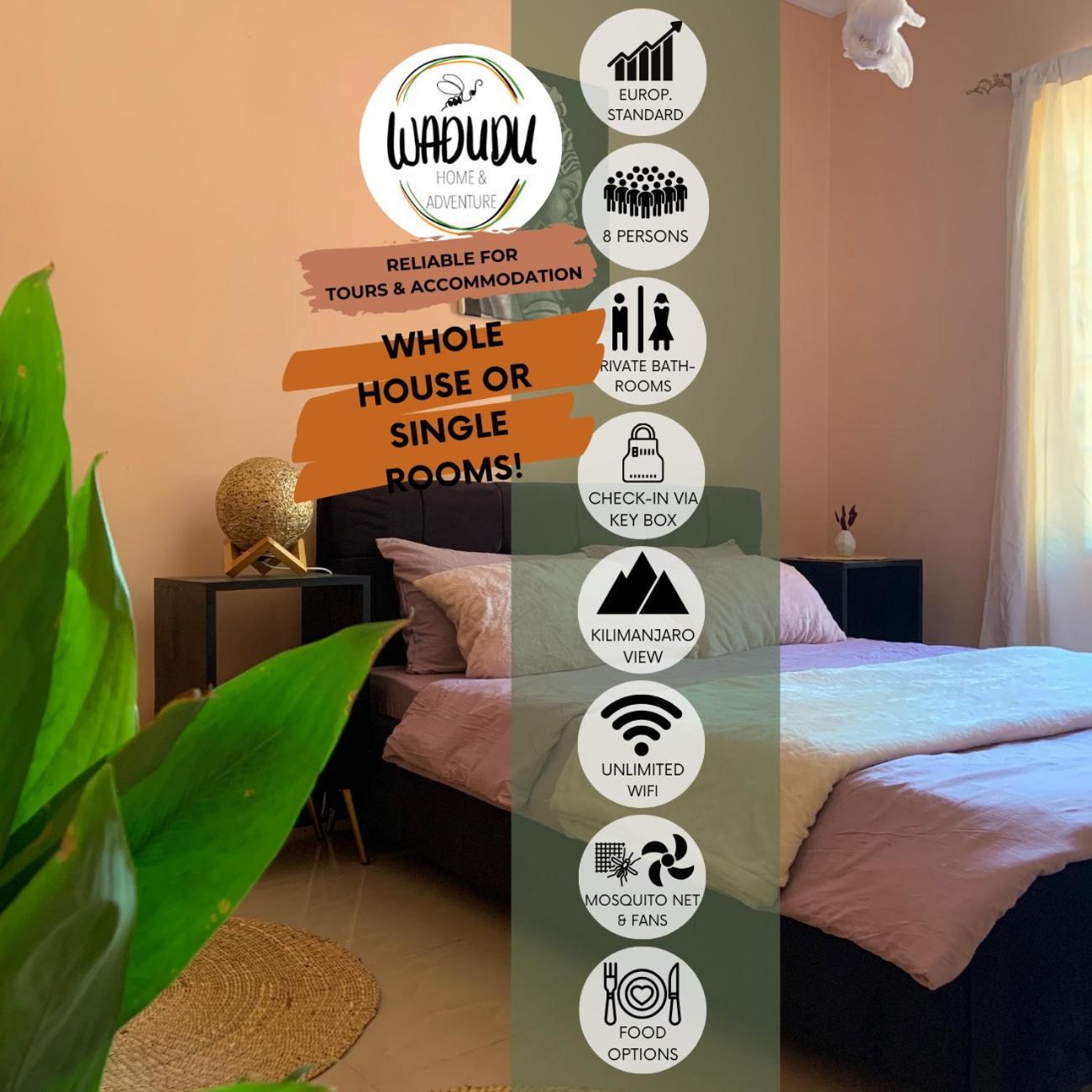 Bungalow X Garten & Terrasse X Wlan X Europaeisch Moshi Kültér fotó